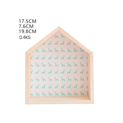 Room wall storage shelf decoration shelf